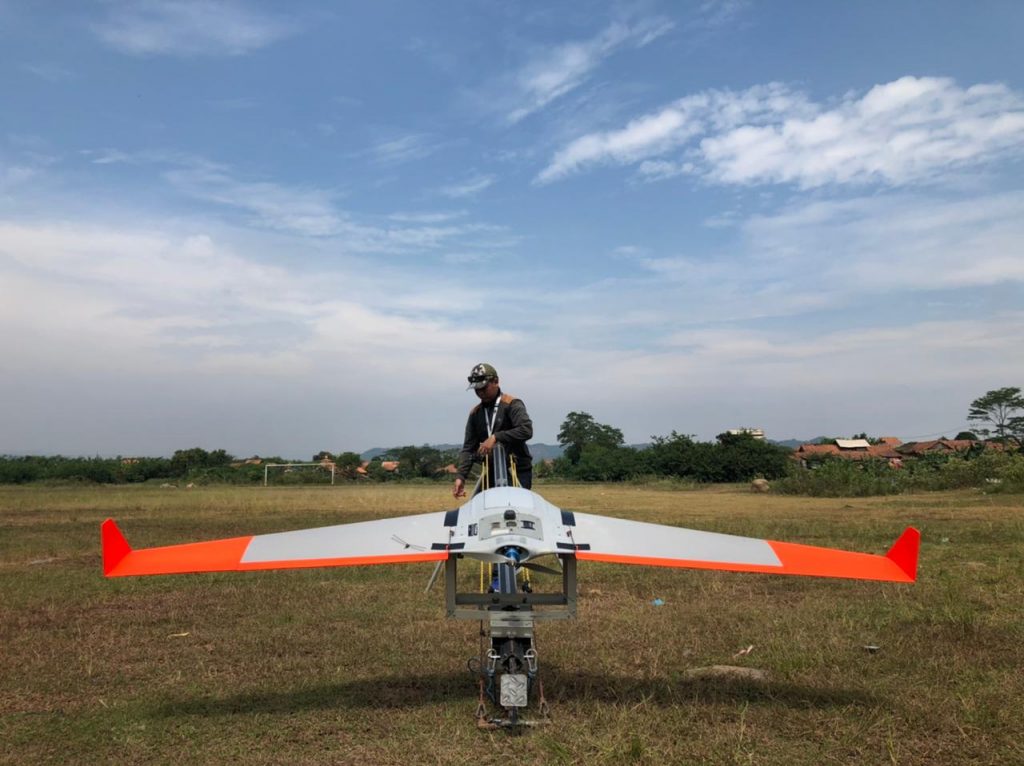 Drone fixed wing - Terra Drone Indonesia