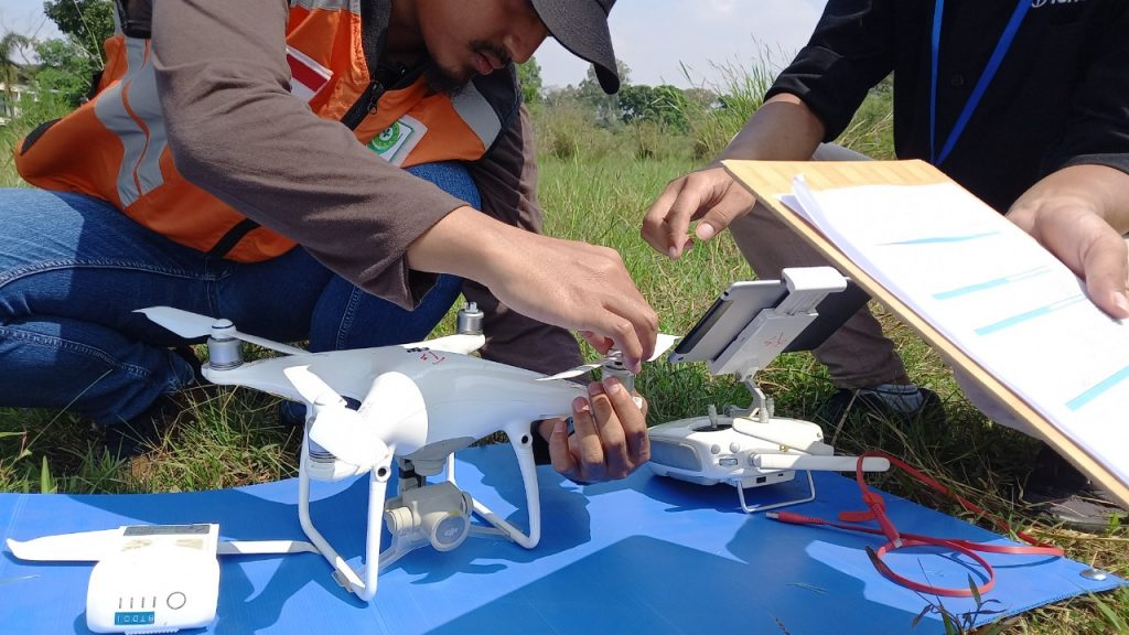 Komponen drone Terra Drone Indonesia