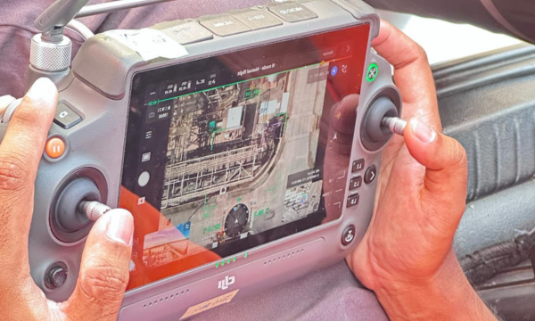 drone inspeksi pemantauan