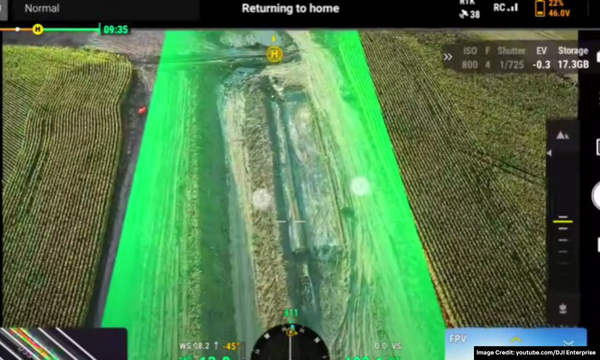 Drone untuk konstruksi Tol